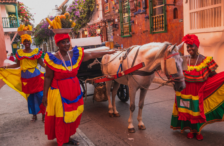 PALENQUERAS IN CARTAGENA